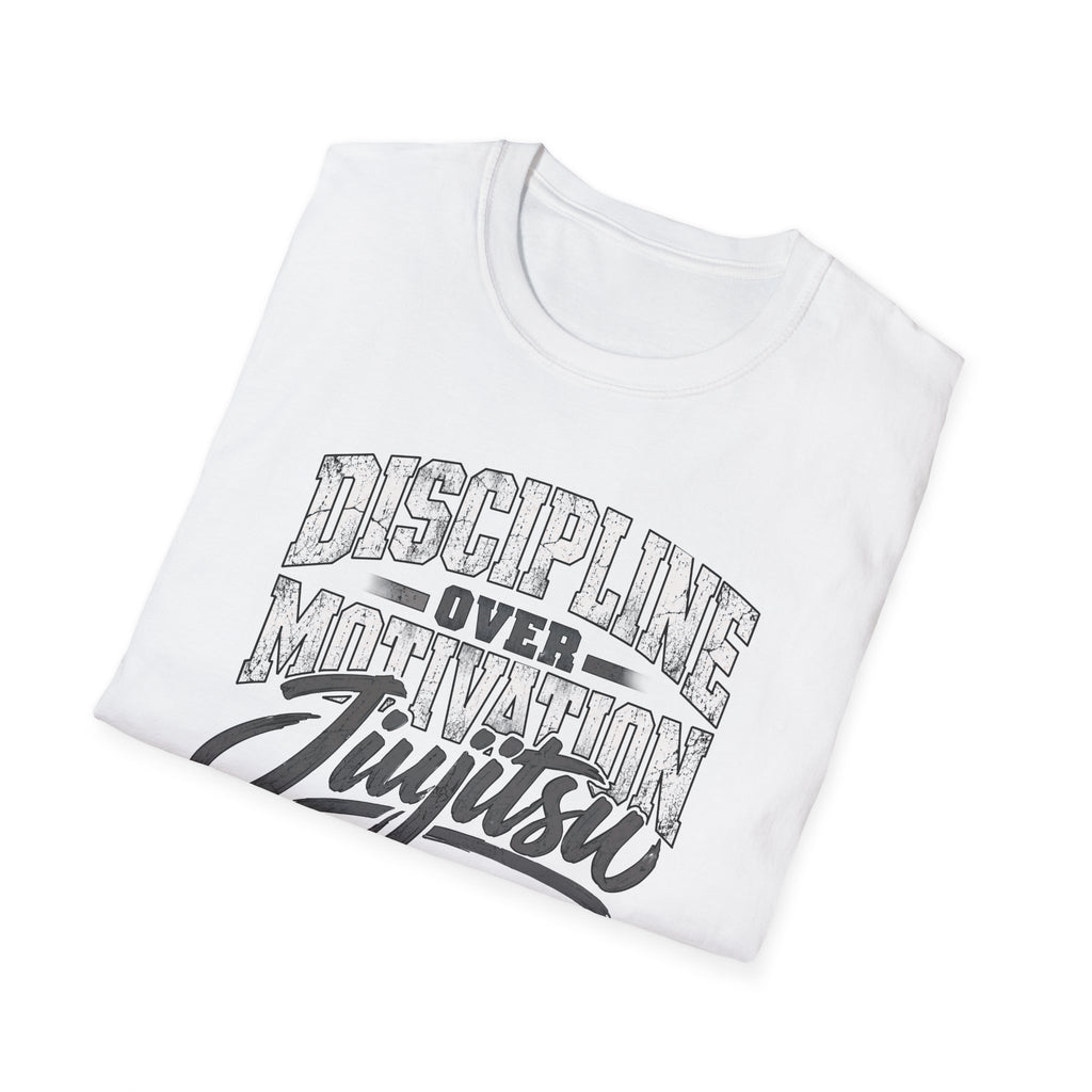 Discipline Over Motivation Jiu-Jitsu T-Shirt