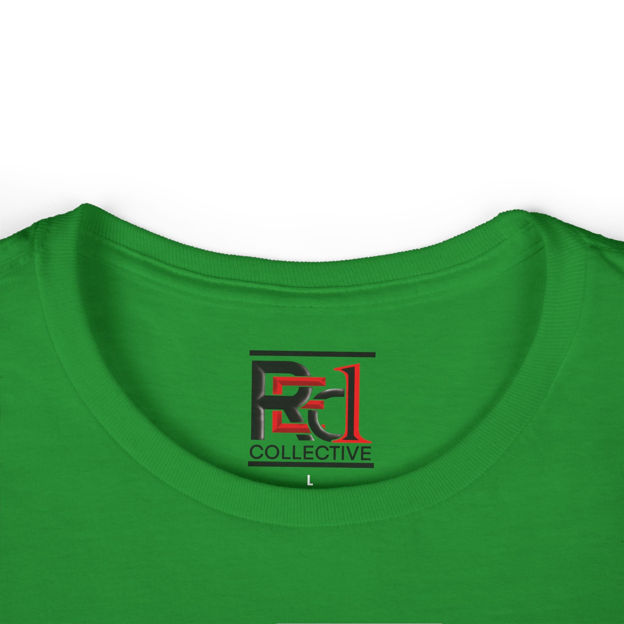 R1C - CRAZY Women's Softstyle Tee - Black Lettering