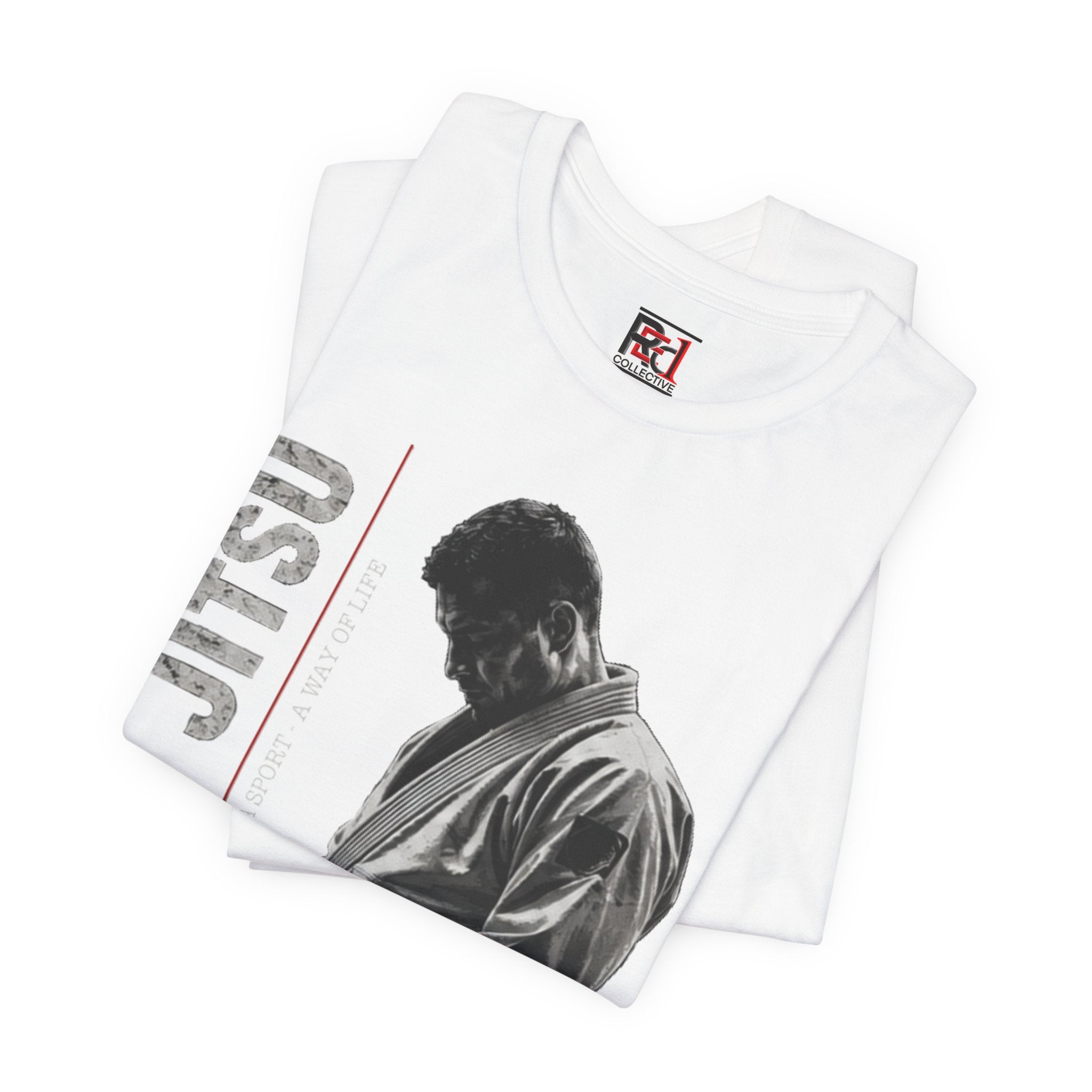 R1C - Jiu Jitsu Portrait Tee — Martial Arts Gi T‑Shirt