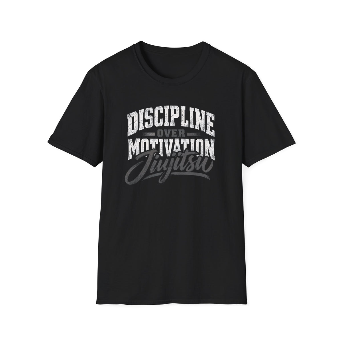 Discipline Over Motivation Jiu-Jitsu T-Shirt