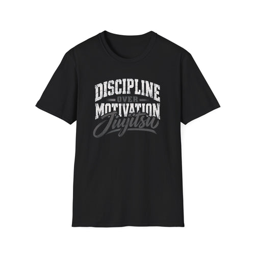 Discipline Over Motivation Jiu-Jitsu T-Shirt