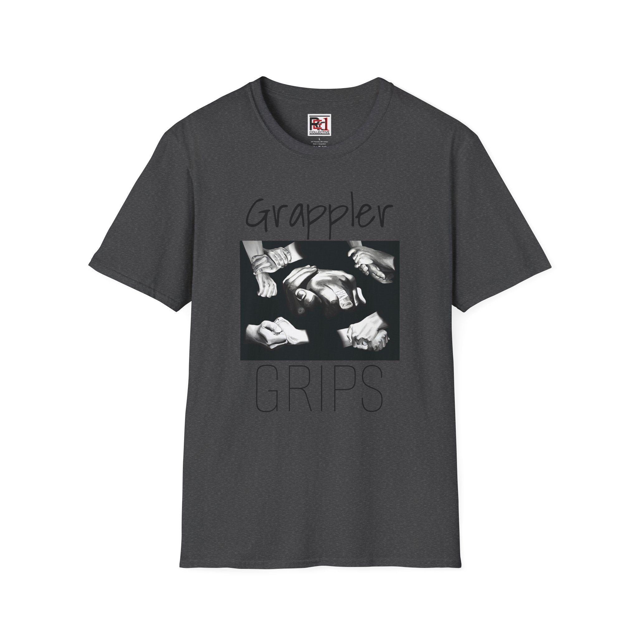R1C -Grappler Grips - Graphic T-Shirt,