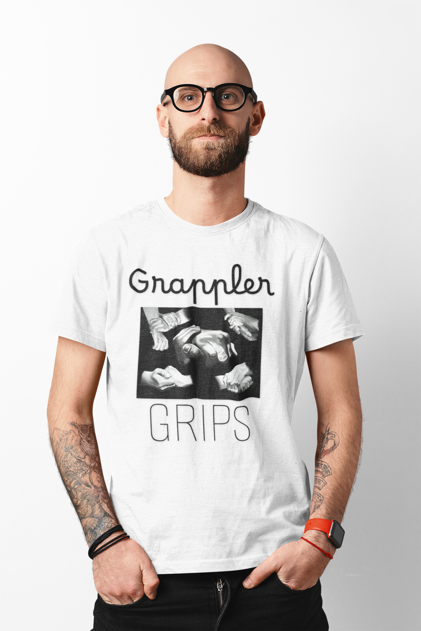 R1C -Grappler Grips - Graphic T-Shirt,