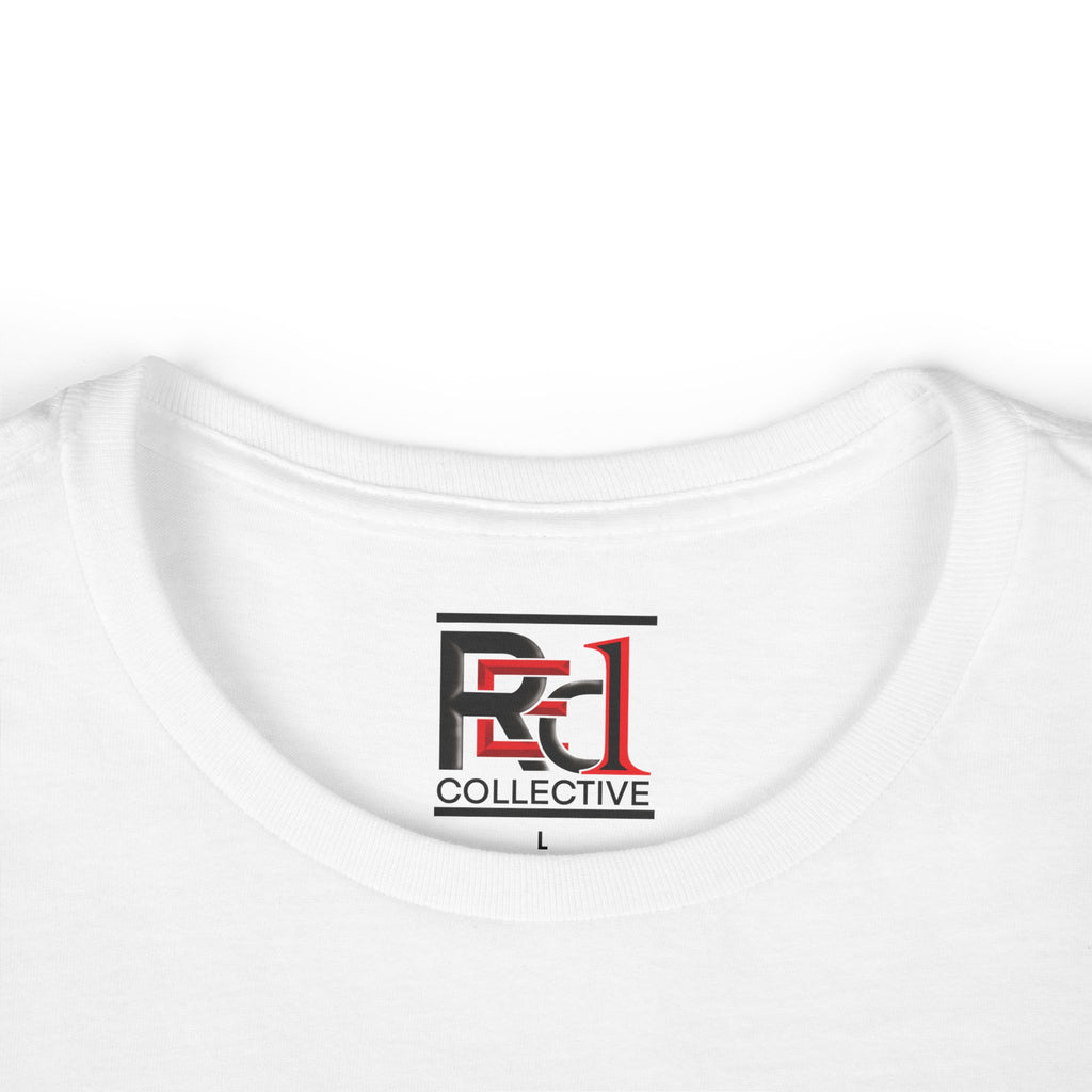 R1C - CRAZY Women's Softstyle Tee - Black Lettering
