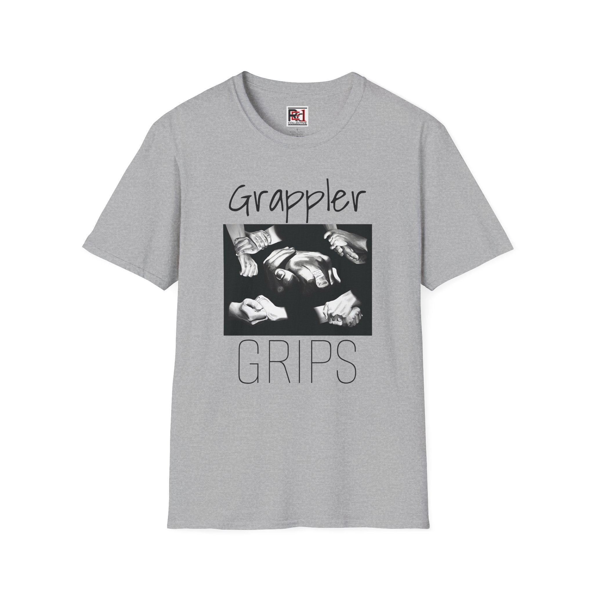 R1C -Grappler Grips - Graphic T-Shirt,