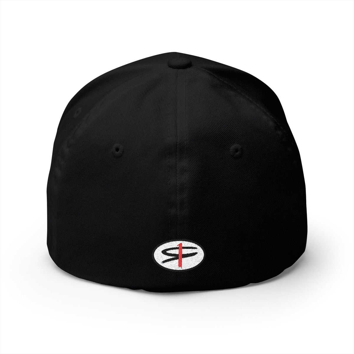 Roll Daily Embroidered Logo Cap — Closed-Back Structured Hat