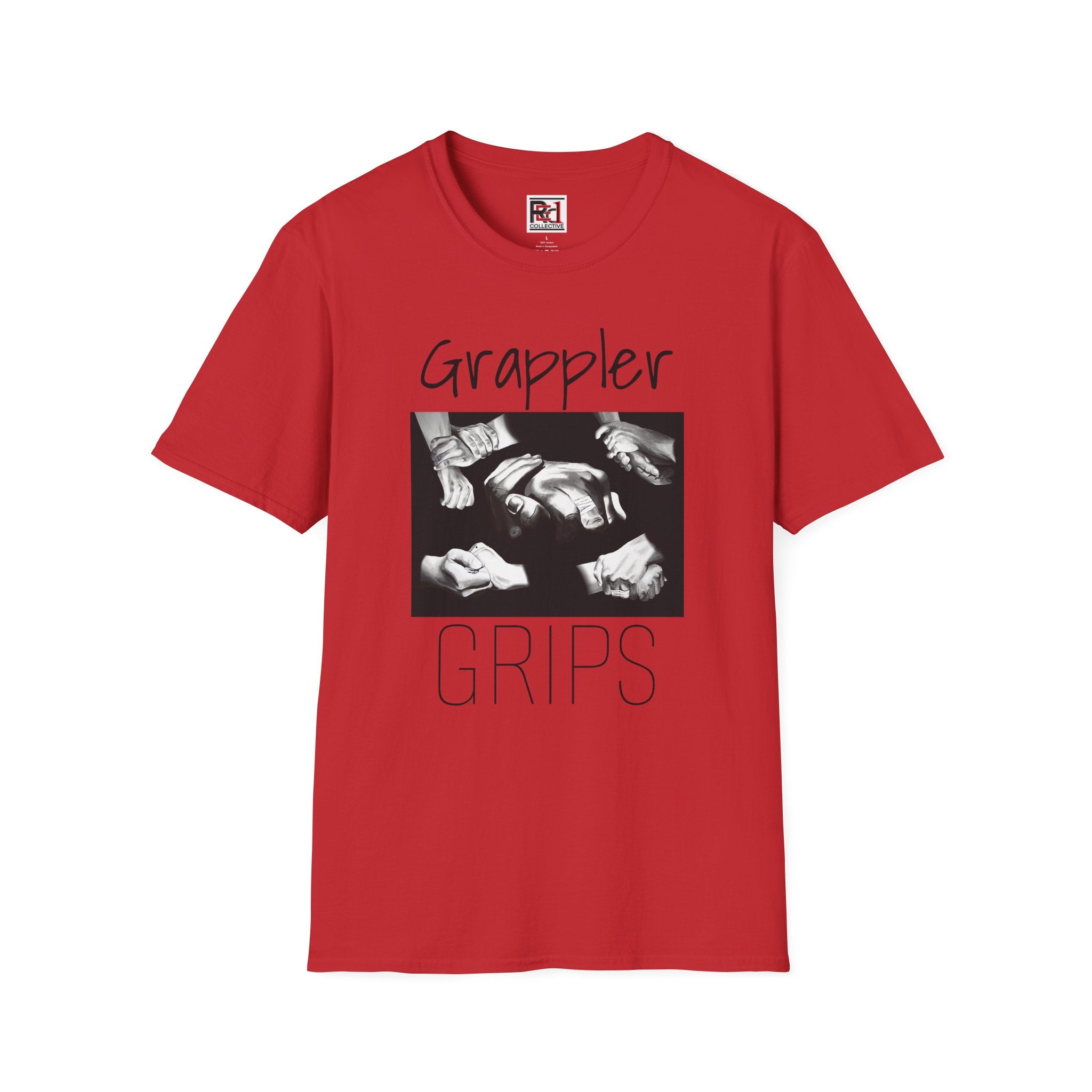 R1C -Grappler Grips - Graphic T-Shirt,