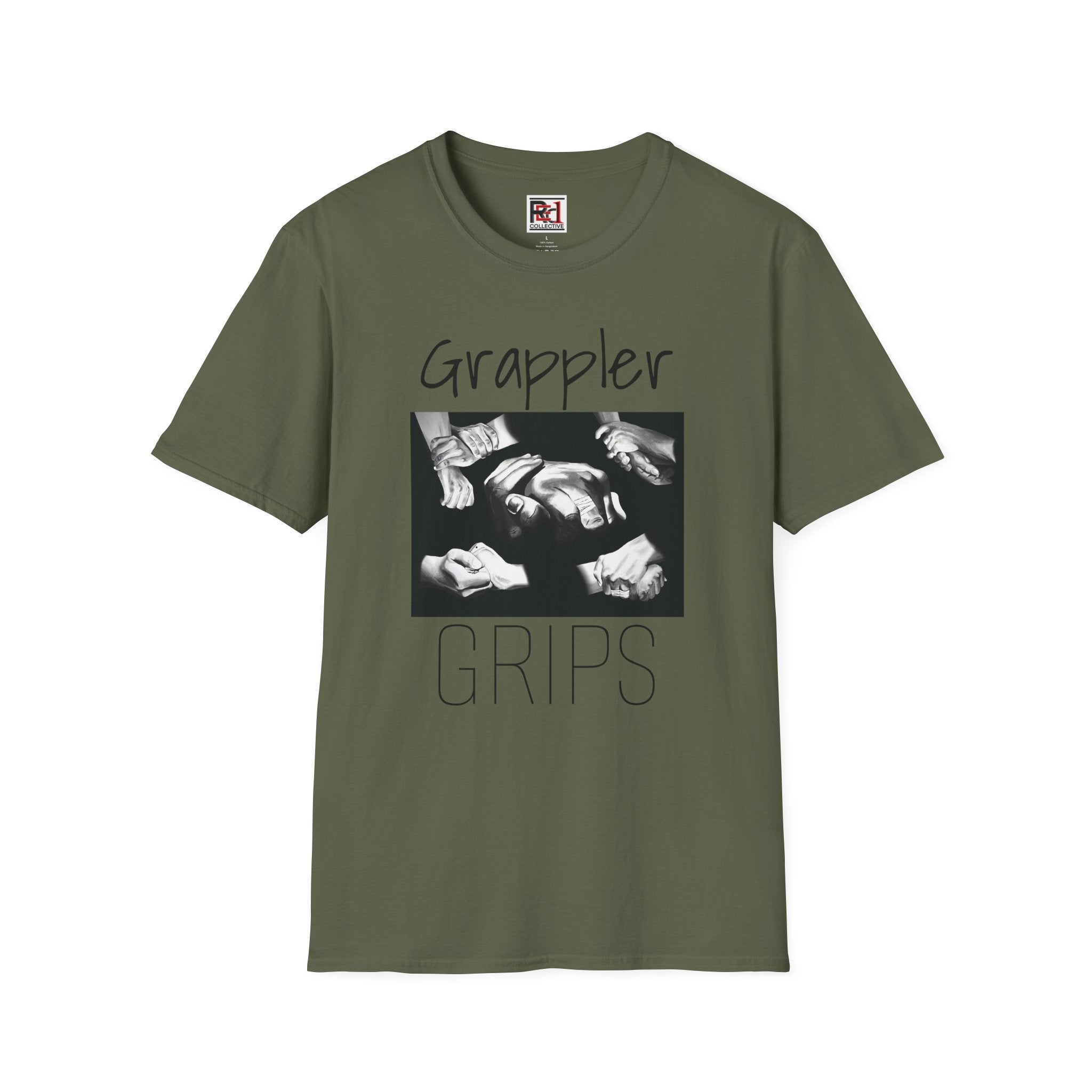 R1C -Grappler Grips - Graphic T-Shirt,