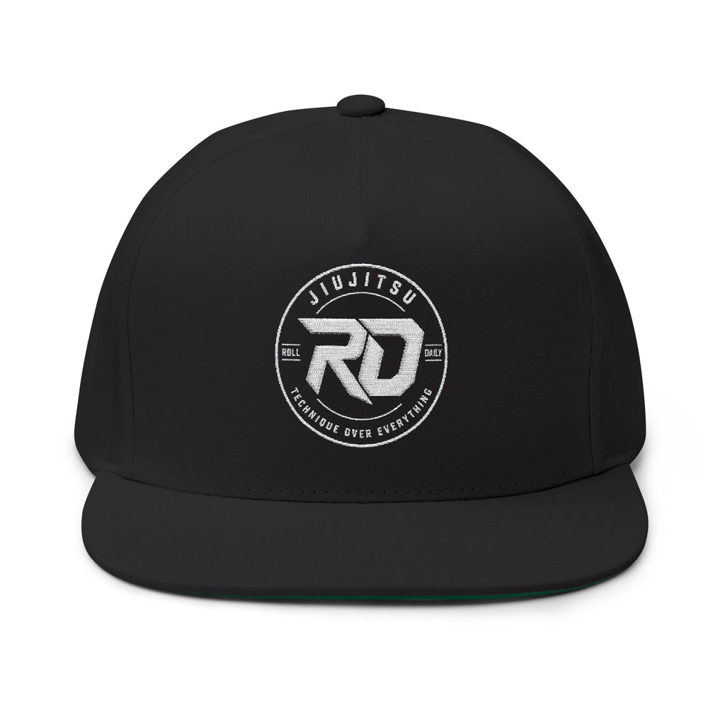 Jiu-Jitsu RD Embroidered Flat Bill Cap