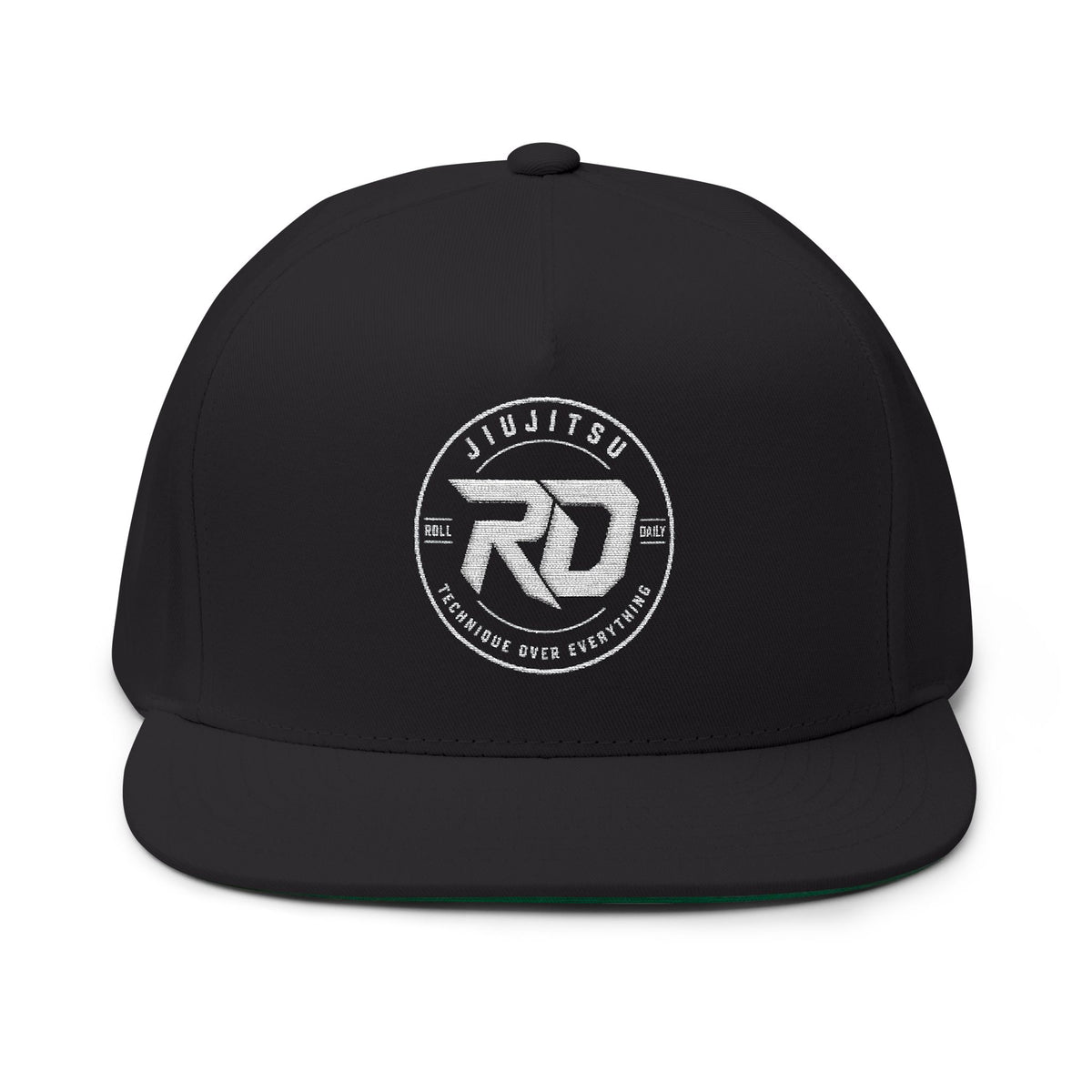 Jiu-Jitsu RD Embroidered Flat Bill Cap
