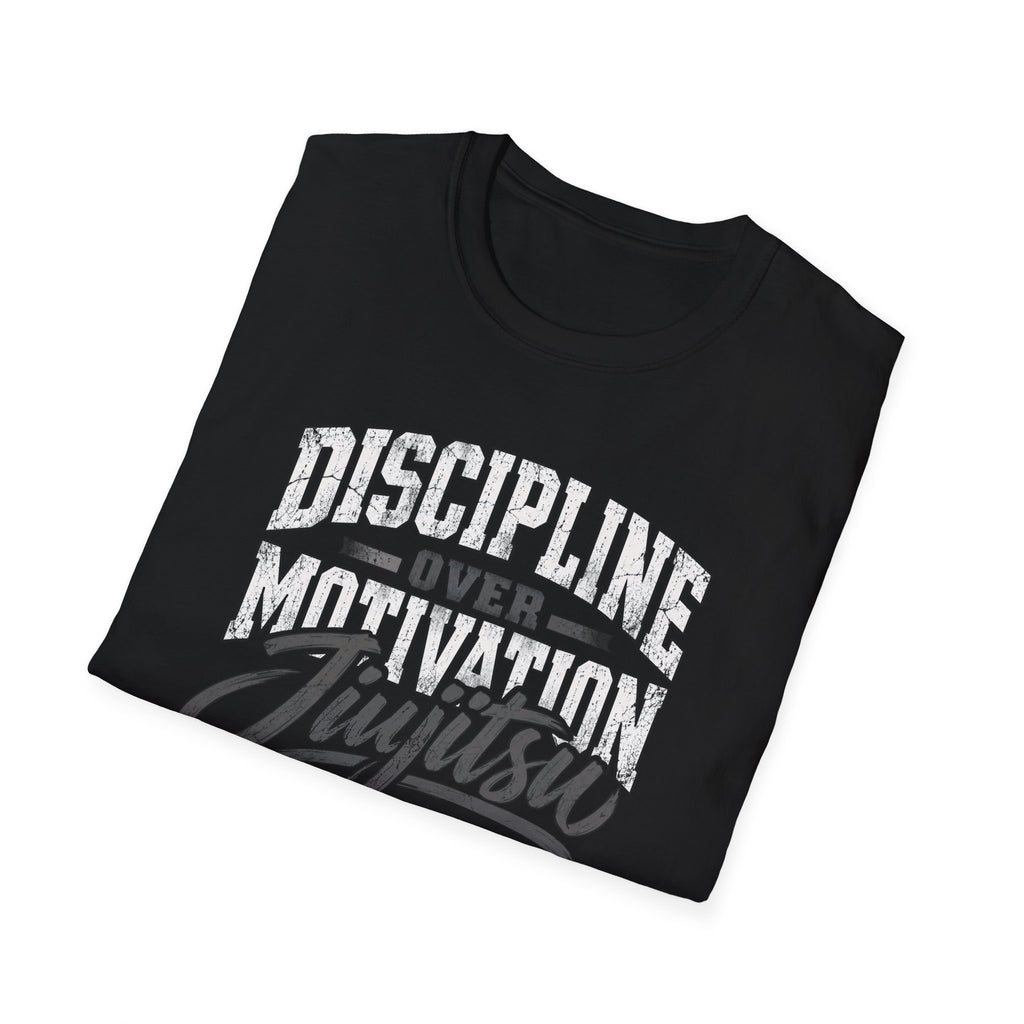 Discipline Over Motivation Jiu-Jitsu T-Shirt