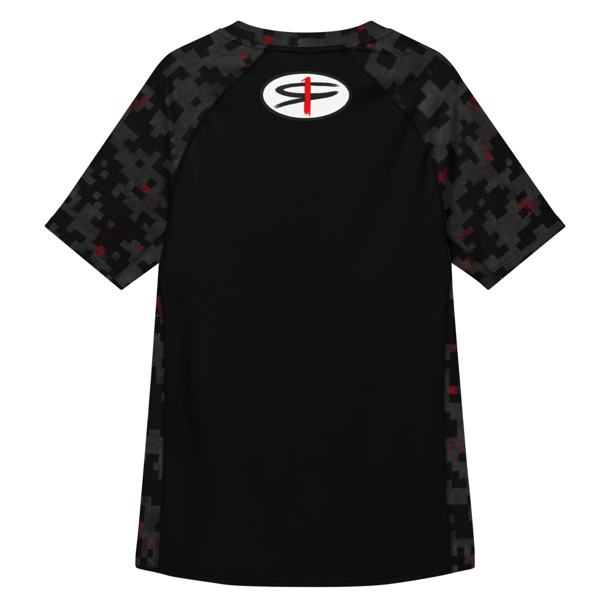 R1C x GoFas Grappling Ranked Rashguard – Black Belt